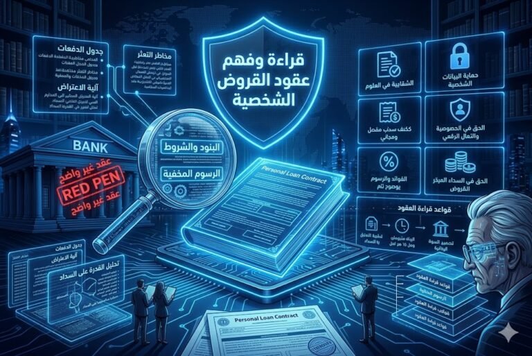 كيف تقرأ عقد القرض بذكاء ؟