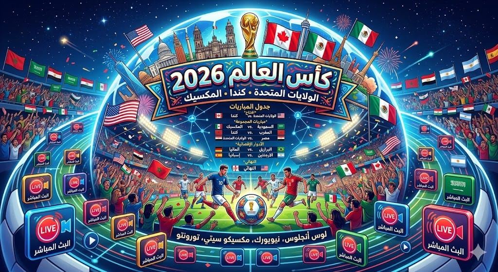 كيف تشاهد مباريات كاس العالم