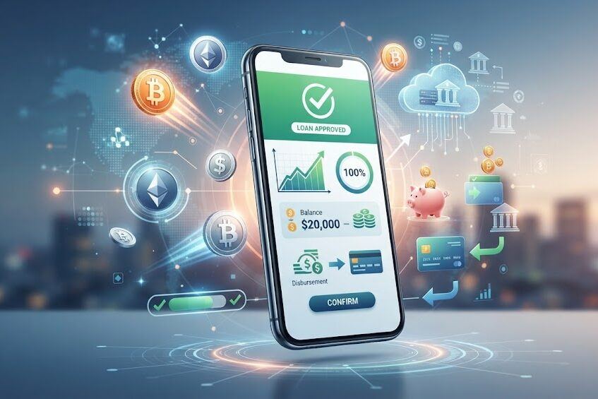 عملية الموافقة على القروض الرقمية عبر تطبيقات التمويل الحديث - Digital Loan Approval Process via Modern Fintech Apps